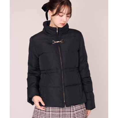 ミッシュマッシュ MISCH MASCH 2026秋冬新作 ビット付きファー襟ミドルダウン MM648604 （BLACK）｜詳細画像