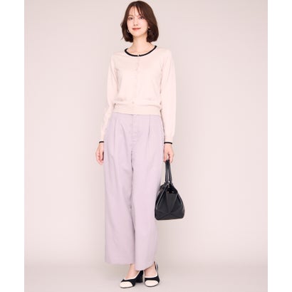 ミッシュマッシュ MISCH MASCH 2026秋冬新作 ベーシックビジューアソート配色カーディガン MM648406 （BEIGE）｜詳細画像