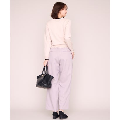 ミッシュマッシュ MISCH MASCH 2026秋冬新作 ベーシックビジューアソート配色カーディガン MM648406 （BEIGE）｜詳細画像