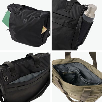 正規品2年保証 トートバッグ メンズ レディース バッグ 通勤 出張 肩かけ 斜めがけ 大容量 パソコン収納 高耐久 軽量 2WAY 18L B4 14inch EXP トート MIS01349 （BLACK-NOIR）｜詳細画像