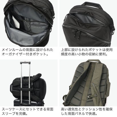 正規品2年保証 リュック メンズ レディース ブランド おしゃれ カジュアル 大きめ バッグ 軽量 軽い 通勤 通学 大人 旅行 シンプル PC収納 24L EXP NX 24 MIS01309 （DORITE）｜詳細画像