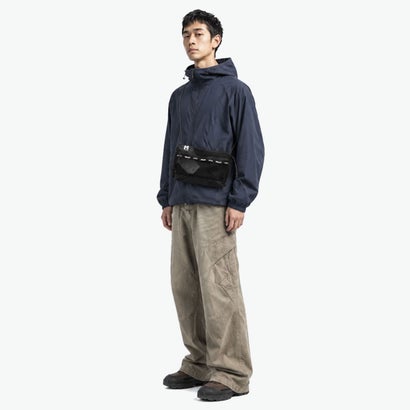 正規品2年保証 ポーチ サコッシュ メンズ レディース ブランド 軽量 アウトドア メッシュ ロゴ 内部取り付け 小型 コンパクト 2WAY 1.5L アドオンポーチ S MIS01357 （GRANITE）｜詳細画像