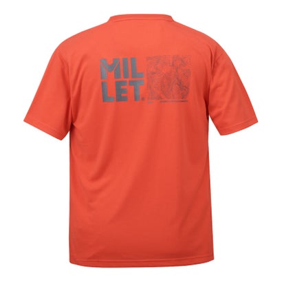 ミレー MILLET ミレー MILLET アウトドア コントア ショートスリーブ T シャツ  MIV02185 （N8408 PAPRIKA）｜詳細画像