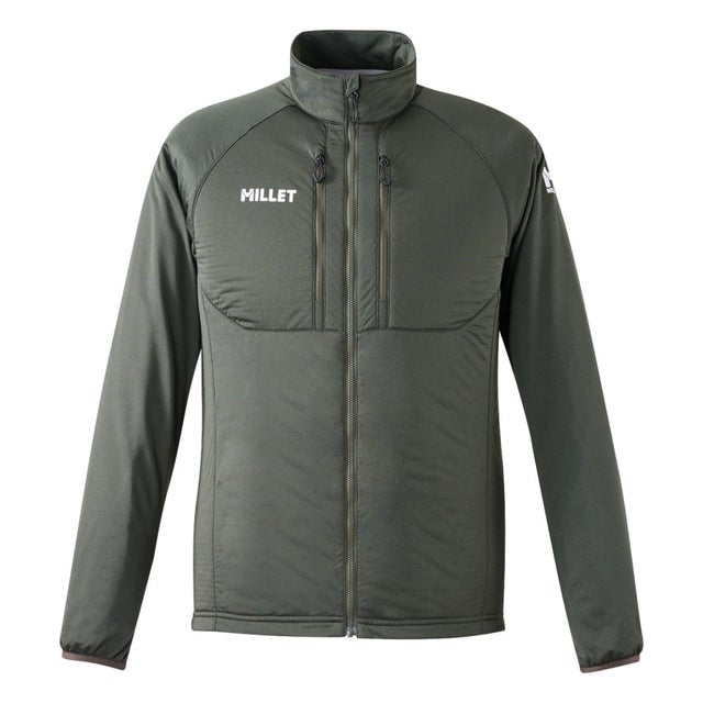 アウトドア アルファ ライト ジャケット ALPHA LIGHT JKT メンズ アウター ミッドレイヤー 中綿 防寒 保温性 通気性 （N8637 DEEPJUNGLE）