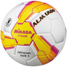 
         サッカーボール ALMUNDO 検定球 5号(ホワイト×イエロー)