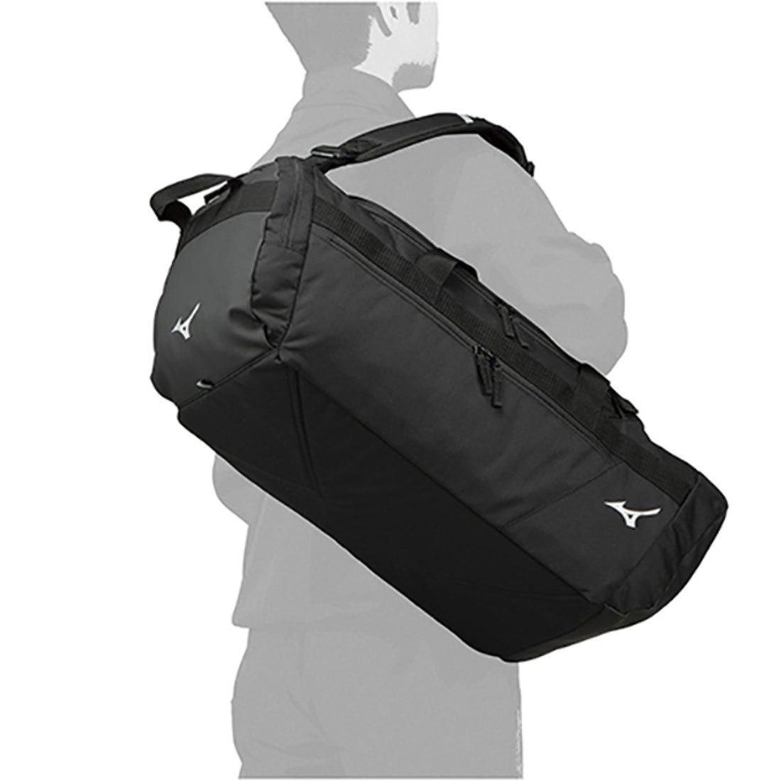 MIZUNO ミズノ チーム3WAYバッグ 50L(ブラック) 33JB010609 ブラック
