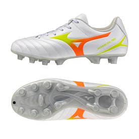 Mizuno モナルシーダNEO III SELECT サッカースパイク 即発 MIZUNO ミズノ モナルシーダ NEO 3 SELECT ジュニア(ホワイト×オレンジ
