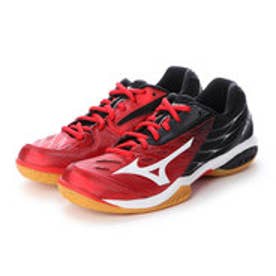 Mizuno Wave Claw 赤バドミントンシューズ 新品 24.5センチ ミズノ MIZUNO バドミントン シューズ バドミントンシューズ ウエーブ