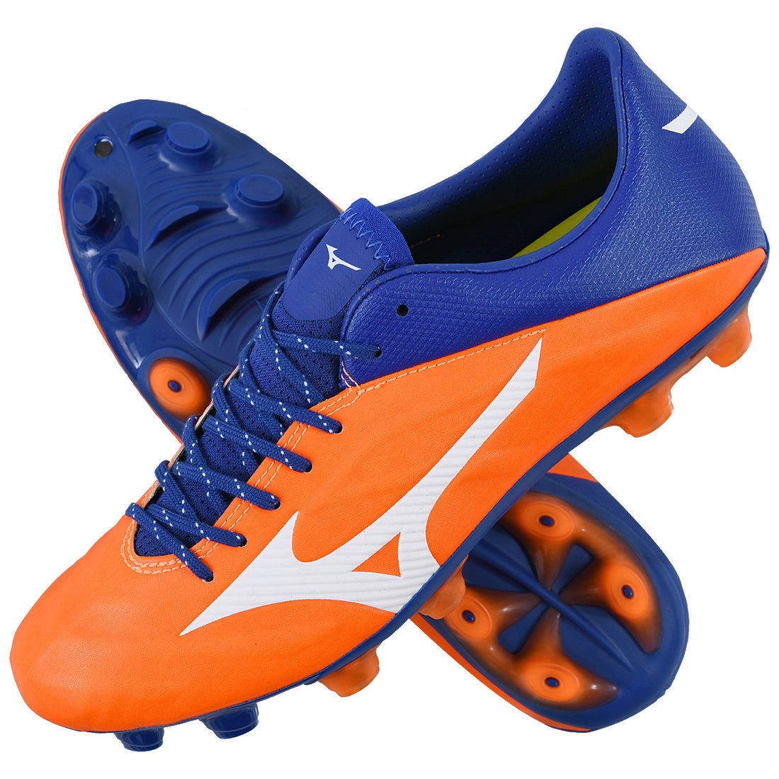MIZUNO ミズノ レビュラ2 V2 SL(オレンジ×ブルー) P1GA197454 ネイビー サッカー スパイク・シューズ -サッカー ショップSWS