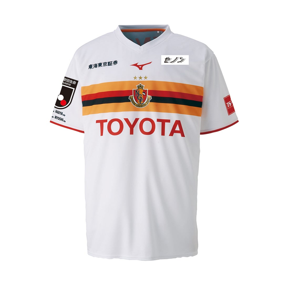 MIZUNO 名古屋グランパス 2019 ユニフォーム アウェイ 半袖 ジュニア