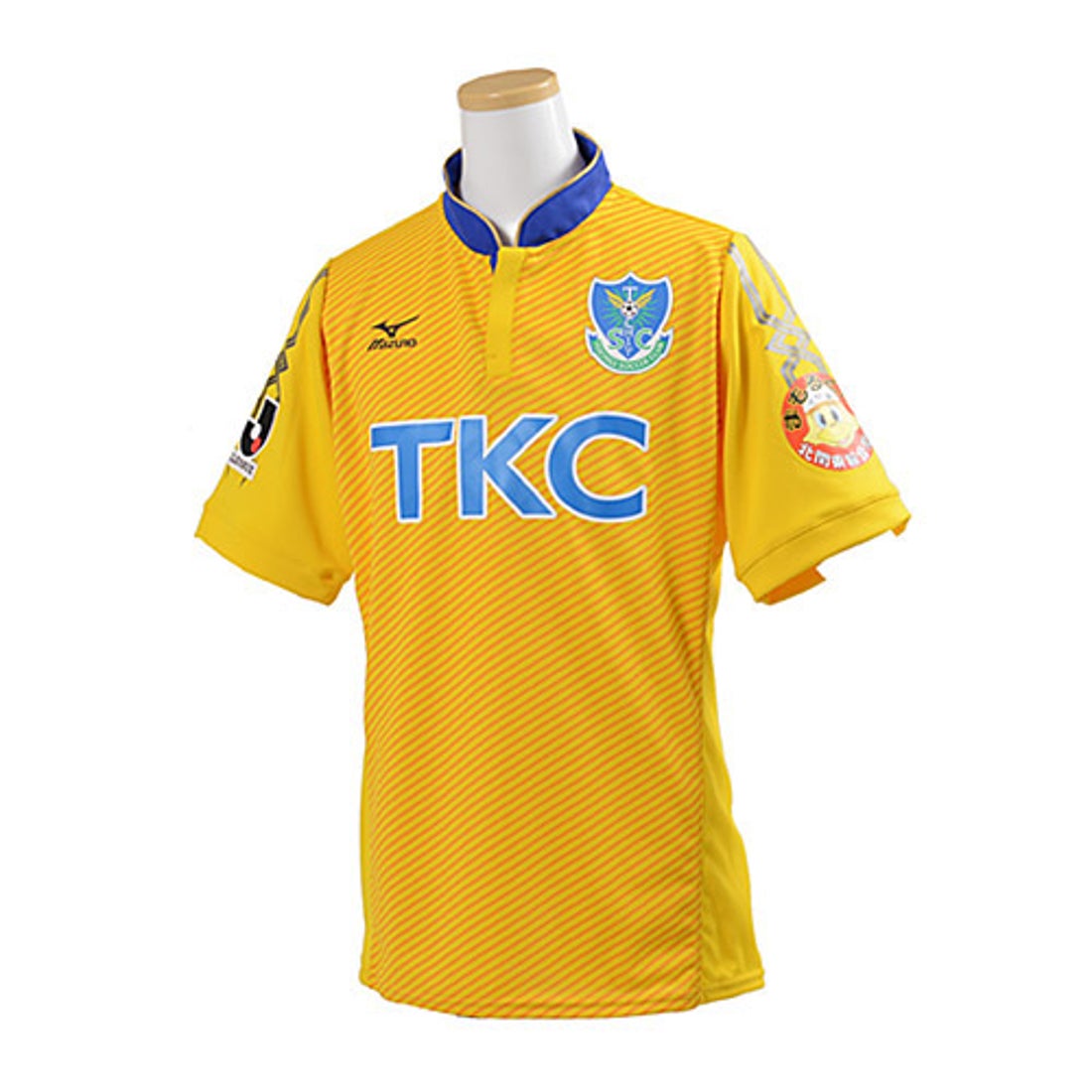 MIZUNO 栃木SC 2014 ユニフォーム ホーム 半袖 レプリカ ジュニア 栃木SC移動着ジャージ160
