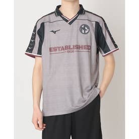 ミズノ MIZUNO MZFB フットボールTシャツ サッカーTシャツ （グレー杢