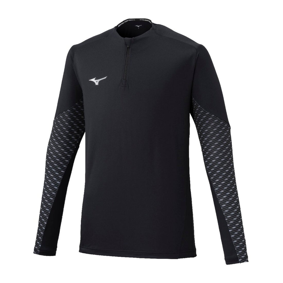 MIZUNO ミズノ ストレッチフリースシャツ ハーフジップ(ブラック