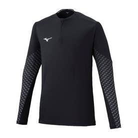 MIZUNO ミズノ ストレッチフリースシャツ ハーフジップ(ブラック