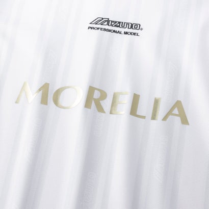 ミズノ MORELIA クラシックTシャツ(ホワイト)｜詳細画像