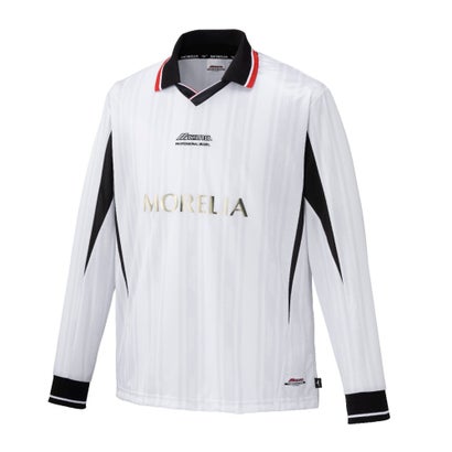 ミズノ MORELIA クラシックTシャツ(ホワイト)｜詳細画像
