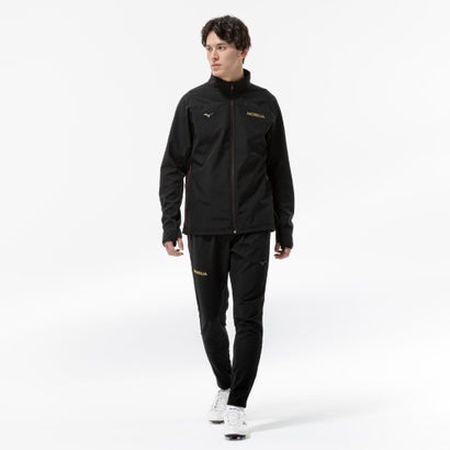 ミズノ MORELIA テックシールドジャケット&テックシールドパンツ(ブラック×ブラック)｜詳細画像
