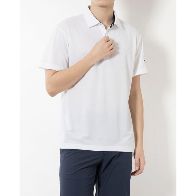 
                    メンズ 半袖機能ポロシャツ ナビドライポロシャツ(半袖・メンズ)_ 32MA219501 （ホワイト）