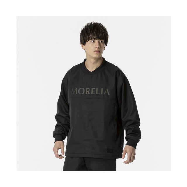 /MORELIA  OFF WOVEN SHIRT （ブラック）
