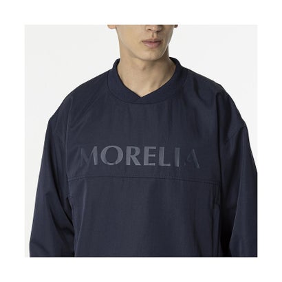 ミズノ/MORELIA  OFF WOVEN SHIRT （ディープネイビー）｜詳細画像