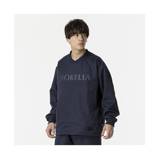 /MORELIA  OFF WOVEN SHIRT （ディープネイビー）