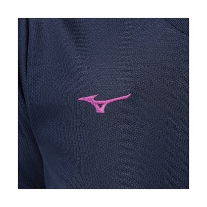ミズノ/レディス/NAVI W Tシャツ(ハンソデ) （ドレスネイビー×マゼンタ）｜詳細画像