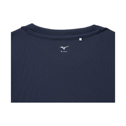 ミズノ/レディス/NAVI W Tシャツ(ハンソデ) （ドレスネイビー×マゼンタ）｜詳細画像