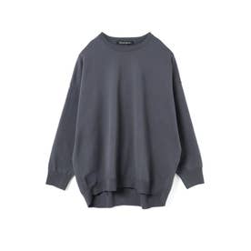 クルーネックワイドプルオーバー （ダークグレー(color92)）