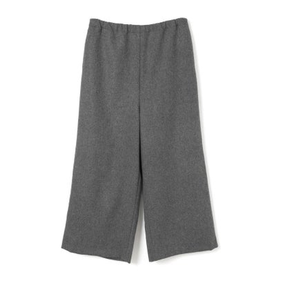 mizuiro ind ウールワイドイージーパンツ （ブラック(color99)）｜詳細画像