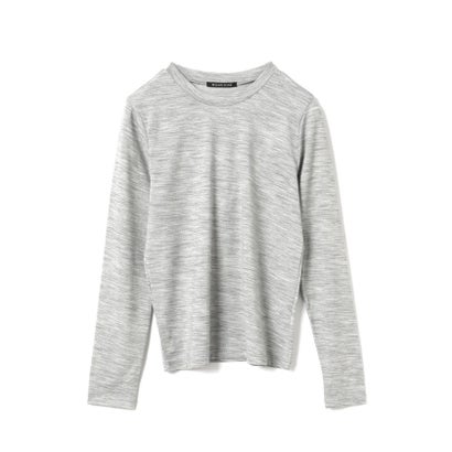 mizuiro ind  ウールブレンドクルーネックT （グレー(color91)）｜詳細画像