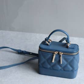 Square vanity bag （BLUE）
