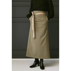 Pencil tight skirt （KHAKI）