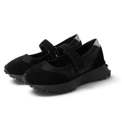 ミネトンカ MINNETONKA メリージェーンスニーカー【25M06】25m06-a-bl-bl （BLACK BLACK）｜詳細画像