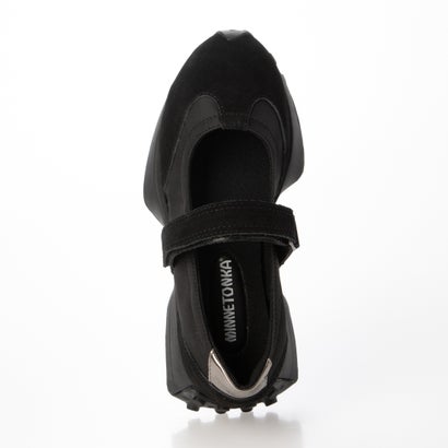 ミネトンカ MINNETONKA メリージェーンスニーカー【25M06】25m06-a-bl-bl （BLACK BLACK）｜詳細画像