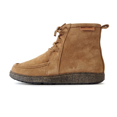 ミネトンカ MINNETONKA ボアレースアップブーツ mi-26m12-cm （CAMEL）｜詳細画像
