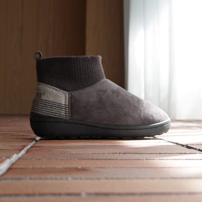 リブニット アンクルスリッパブーツ mi-26m10-chr-fab （CHARCOAL FABRIC）｜詳細画像