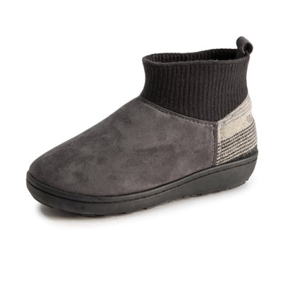 リブニット アンクルスリッパブーツ mi-26m10-chr-fab （CHARCOAL FABRIC）｜詳細画像