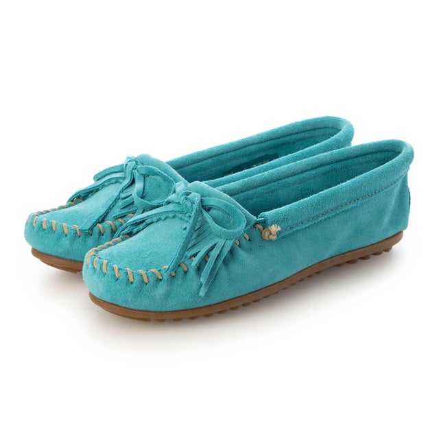 
                    KILTY SUEDE MOC （Turquoise）