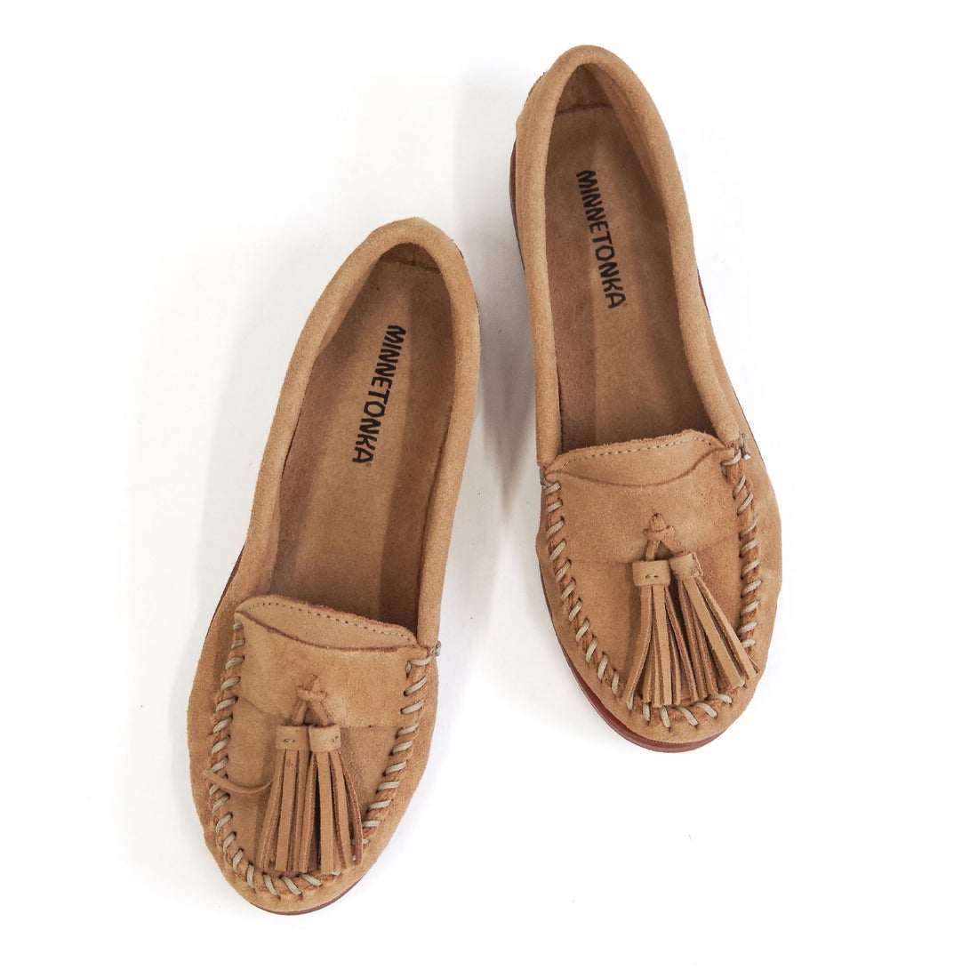 ミネトンカ MINNETONKA フラットシューズ tassel-boat-moc-409tj-tp 
