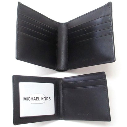 マイケルコース MICHAEL KORS MICHAEL KORS マイケルコース アウトレット 財布 二つ折り財布 メンズ ウォレット 36U9LCRF6B （ブラウン）｜詳細画像