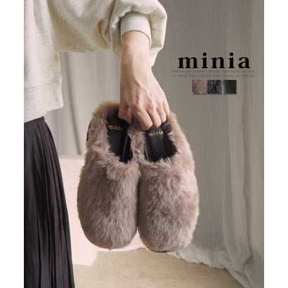 ミニア minia モンスターサボ(215450) （ベージュファー）｜詳細画像
