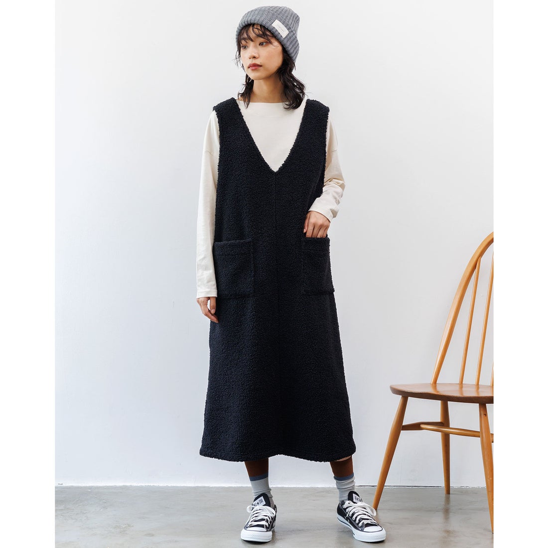 J&M DAVIDSONサマーツイードパンプス あかう