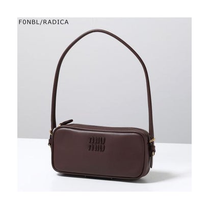 MIUMIU ハンドバッグ 5NE024 AF8W レザー ポーチ （F0002/NERO/ブラック）｜詳細画像