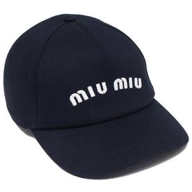 帽子 ドリル ベースボールキャップ ネイビー レディース MIU MIU 5HC179 2DXI F022X （BLU BIANCO）