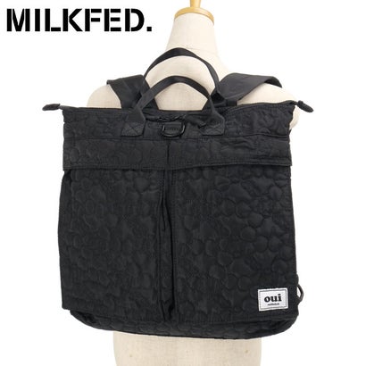 . CHERRY QUILTED HELMET BAG BLACK [103264053001] （BLACK）｜詳細画像