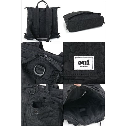 . CHERRY QUILTED HELMET BAG BLACK [103264053001] （BLACK）｜詳細画像