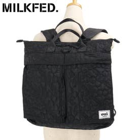 . CHERRY QUILTED HELMET BAG BLACK [103264053001] （BLACK）