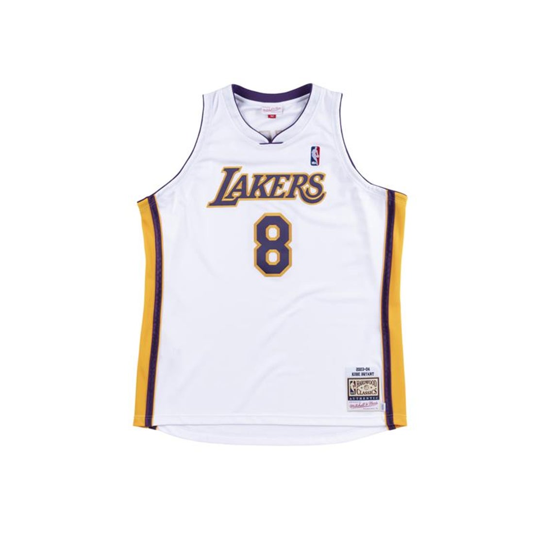 Mitchell & Ness ミッチェルアンドネス NBA Authentic Jersey - #8 Kobe Bryant(ホワイト)  AJY4CP19003 WHIT バスケットウェア -【SWSバスケットボール】