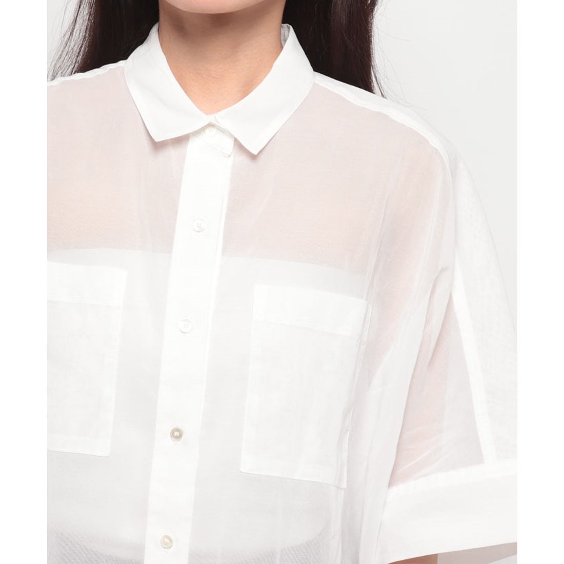 マイカアンドディール MICA&DEAL collared tent shirt （BLACK 