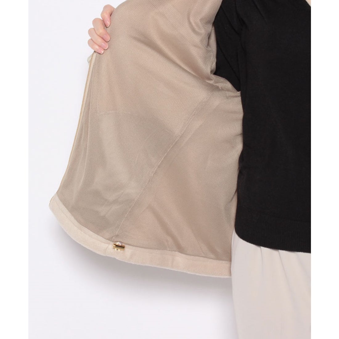 マイカアンドディール MICA&DEAL clean fleece blouson （MOCHA 